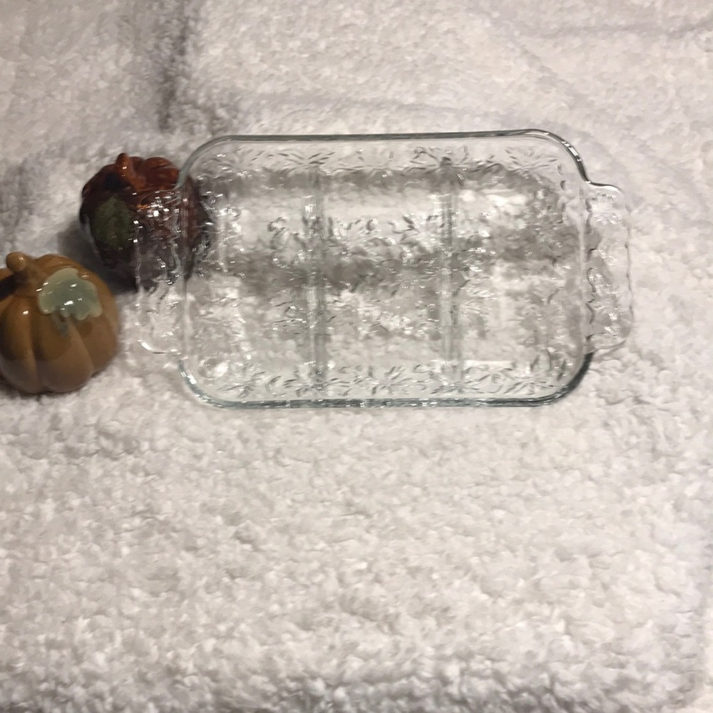 Princess House Fantasia 3 Section Relish Tray